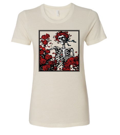 Womens Bertha Box T-shirt - HalfMoonMusic