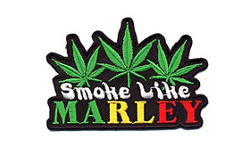 Smoke Like Marley Patch - HalfMoonMusic