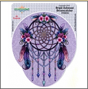 Floral Dreamcatcher Sticker - HalfMoonMusic