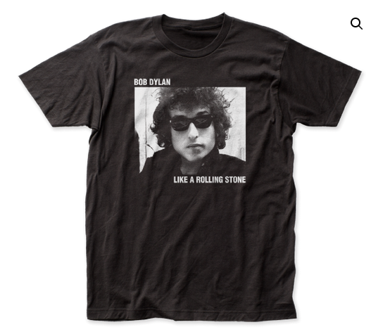 Mens Bob Dylan Like A Rolling Stone T-Shirt - HalfMoonMusic