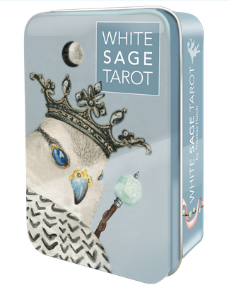 White Sage Tarot Card Deck - HalfMoonMusic