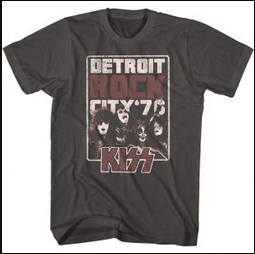 Mens KISS Detroit Rock City T-Shirt - HalfMoonMusic