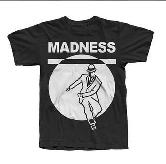 Mens Madness Dancing Man T-Shirt - HalfMoonMusic