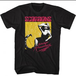 Mens Scorpions Savage Amusement T-Shirt - HalfMoonMusic