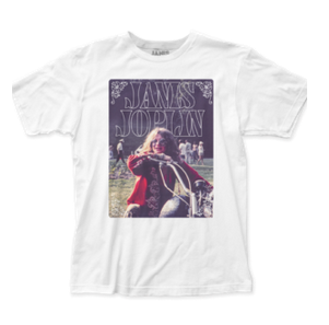 Mens Janis Joplin Motorcycle T-Shirt - HalfMoonMusic