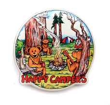 Grateful Dead Happy Campers Hat Pin - HalfMoonMusic