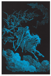 Death Rides A Pale Horse Blacklight Poster (Non-Flocked) - HalfMoonMusic