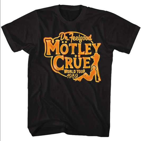 Mens Motley Crue Feel Good Tour T-Shirt - HalfMoonMusic