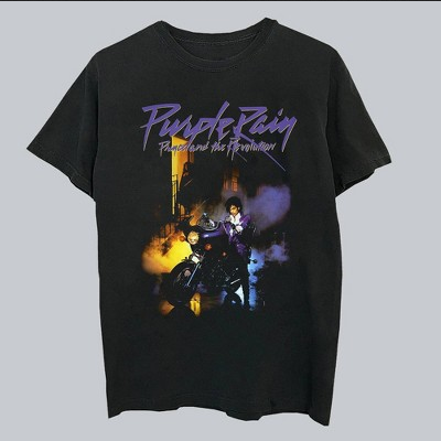 Mens Prince Purple Rain T-Shirt - HalfMoonMusic