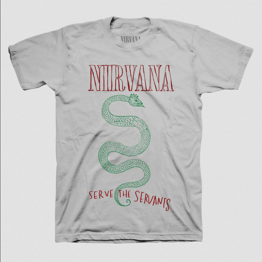 Mens Nirvana Serve The Servants T-Shirt - HalfMoonMusic
