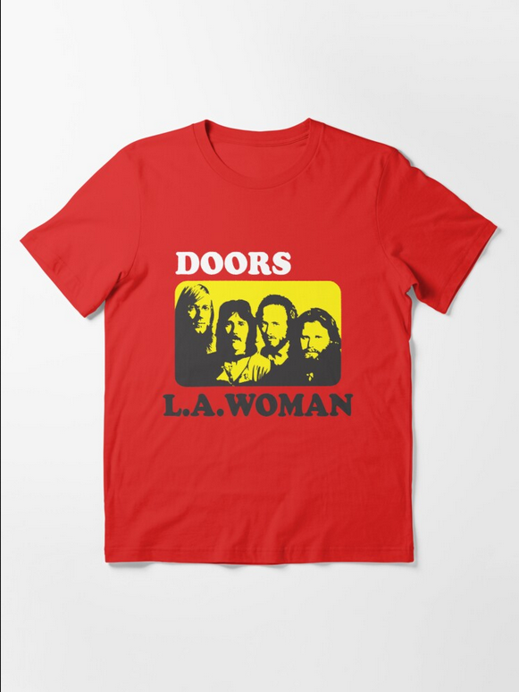 Men's The Doors LA Woman T-Shirt - HalfMoonMusic