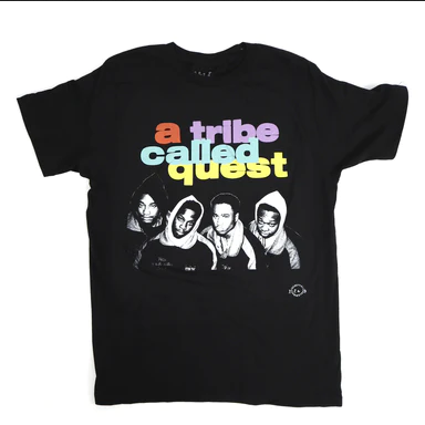 Mens A Tribe Called Quest Group Photo T-Shirt - HalfMoonMusic