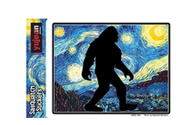 Bigfoot Starry Night Sticker - HalfMoonMusic