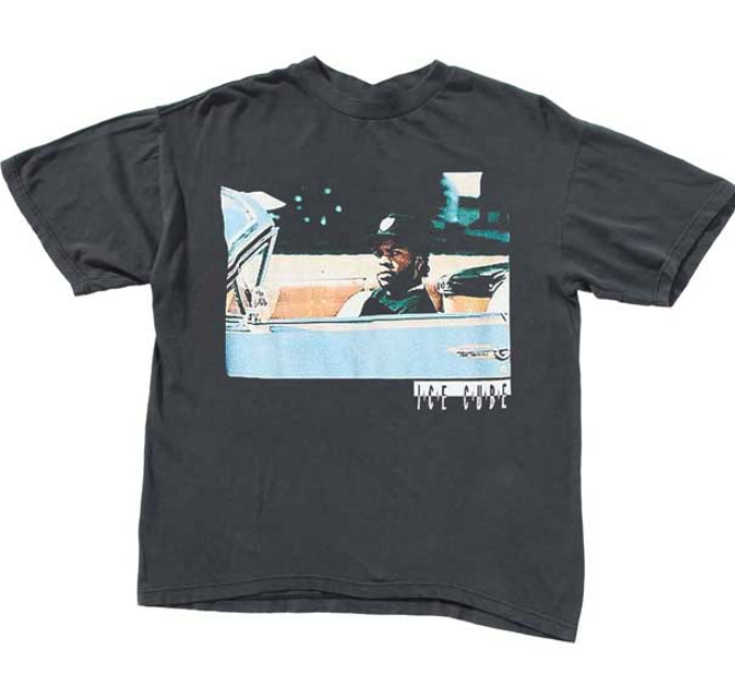 Men's Ice Cube Riding In Impala T-Shirt - HalfMoonMusic