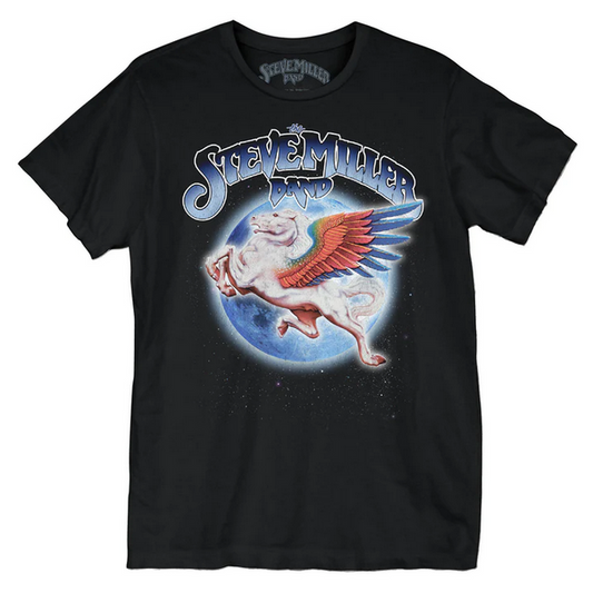 Men's Steve Miller Band Space Horse Wings T-Shirt - HalfMoonMusic