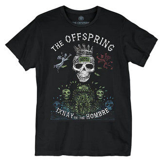 Men's The Offspring Ixnay On The Hombre Skull T-Shirt - HalfMoonMusic