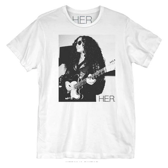 Men's H.E.R. Guitar Photo T-Shirt - HalfMoonMusic