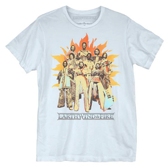Men's Earth Wind & Fire Standing Tall T-Shirt - HalfMoonMusic