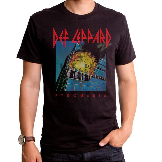 Men's Def Leppard Pyromania T-Shirt - HalfMoonMusic