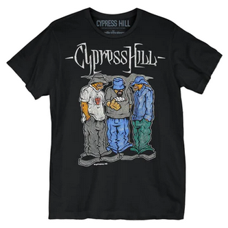 Men's Cypress Hill Cartoon Trio T-Shirt - HalfMoonMusic