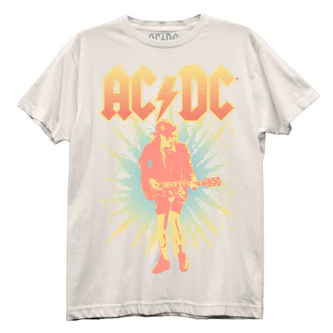 Women's AC/DC Angus Sunburst T-Shirt - HalfMoonMusic