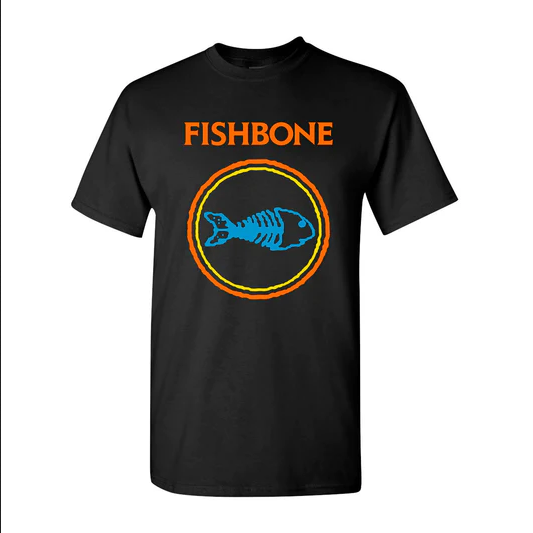 Men's Fishbone Fish Skeleton T-Shirt - HalfMoonMusic