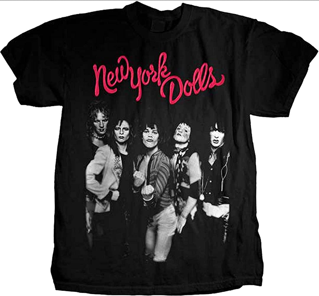 Men's New York Dolls Trash Photo T-Shirt - HalfMoonMusic