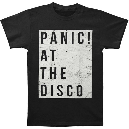 Men's Panic! At The Disco Rough Square T-Shirt - HalfMoonMusic
