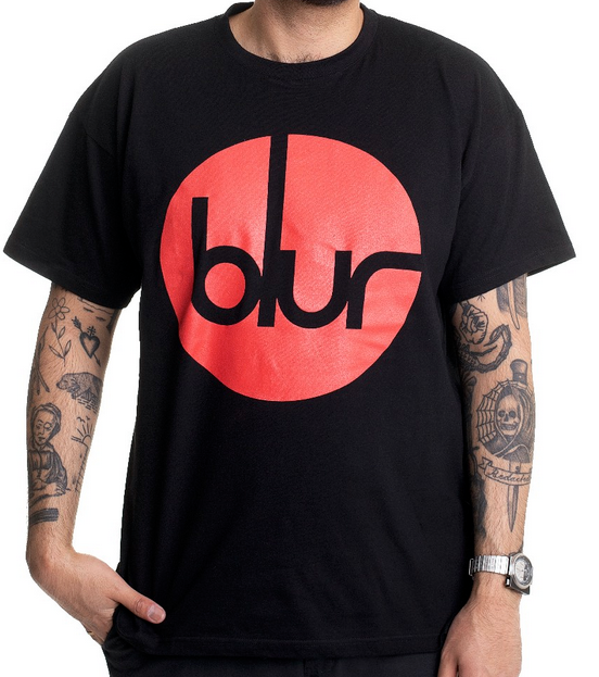 Men's Blur Circle Logo T-Shirt - HalfMoonMusic
