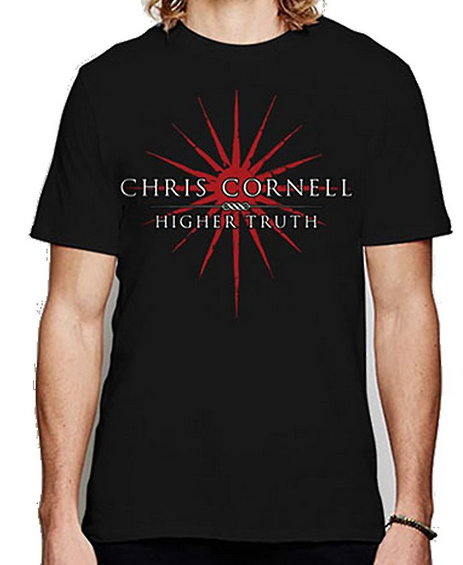 Men's Chris Cornell Higher Truth T-Shirt - HalfMoonMusic