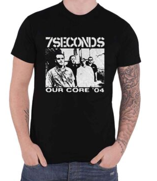 Men's 7 Seconds Our Core '04 T-Shirt - HalfMoonMusic