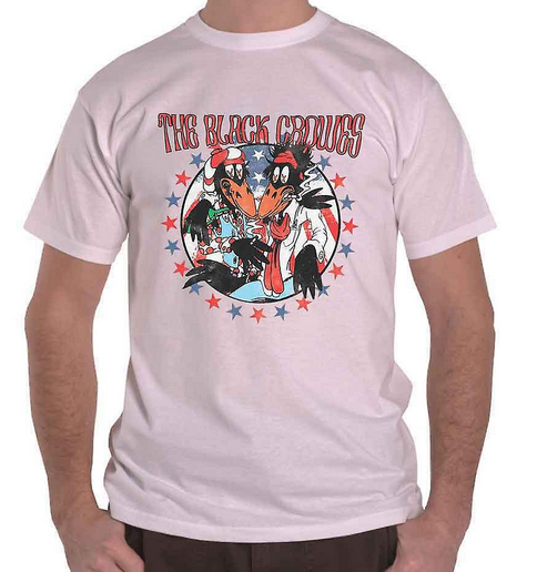 Men's The Black Crowes Americana T-Shirt - HalfMoonMusic