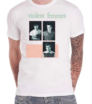 Men's Violent Femmes Vintage Photo T-Shirt - HalfMoonMusic