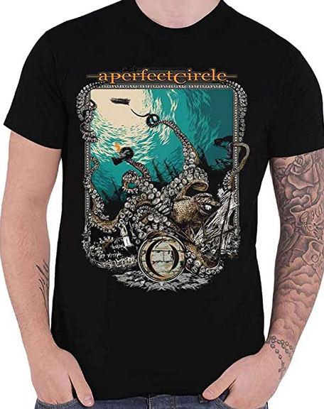 Men's A Perfect Circle The Depths T-Shirt - HalfMoonMusic
