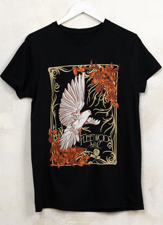 Men's Fleetwod Mac Dove T-Shirt - HalfMoonMusic