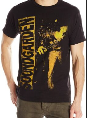 Men's Soundgarden Louder Than Love T-Shirt - HalfMoonMusic