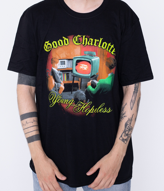 Men's Good Charlotte Yung & Helpless T-Shirt - HalfMoonMusic