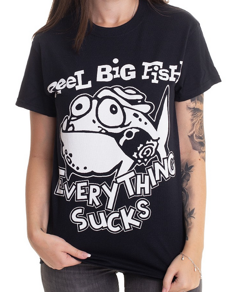 Men's Reel Big Fish Everything Sucks T-Shirt - HalfMoonMusic