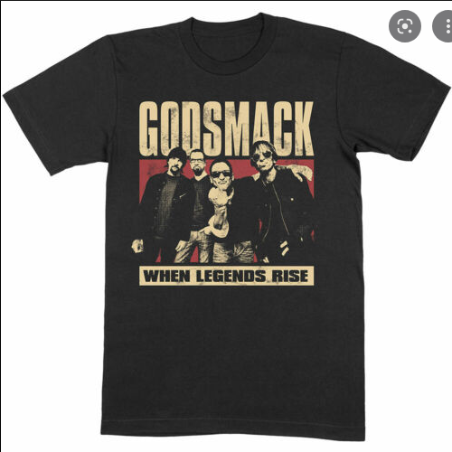 Men's Godsmack Legends T-Shirt - HalfMoonMusic