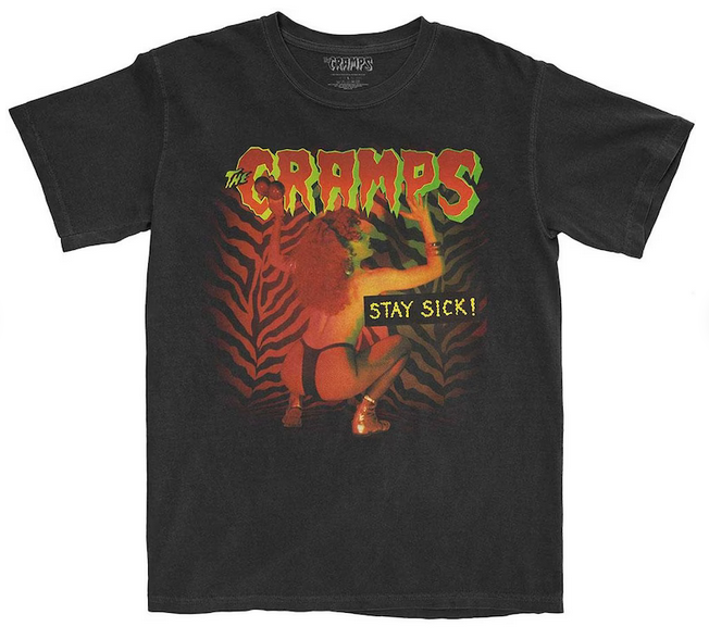 Men's The Cramps Stay Sick T-Shirt - HalfMoonMusic