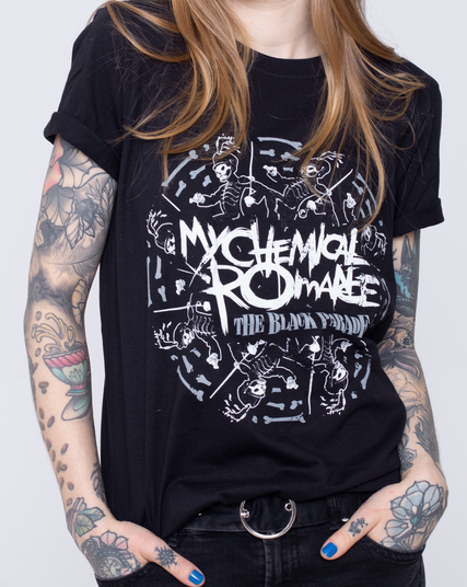 Men's My Chemical Romance Circle March T-Shirt - HalfMoonMusic