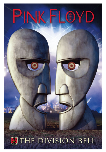 Pink Floyd Division Bell Concert Poster - HalfMoonMusic