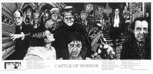Castle of Horrors Poster - HalfMoonMusic