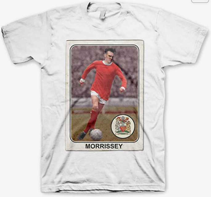 Men's Morrissey United T-Shirt - HalfMoonMusic