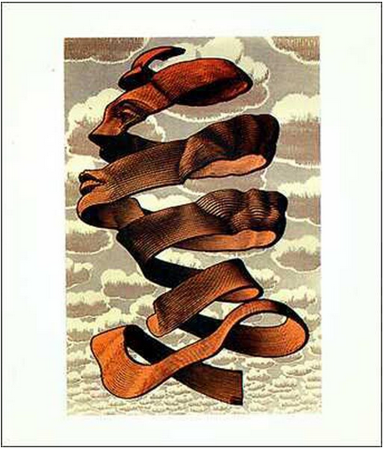 Rind MC Escher Art Print - HalfMoonMusic