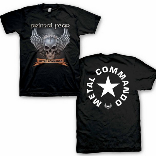 Men's Primal Fear Metal Command T-Shirt - HalfMoonMusic