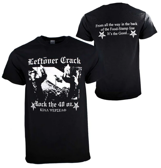 Men's Leftover Crack Rock The 40 T-Shirt - HalfMoonMusic