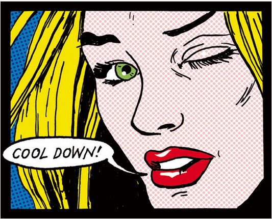Cool It Baby Art Print - HalfMoonMusic