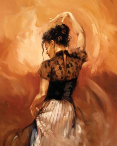 Bolero Saffron Edt. Art Print - HalfMoonMusic