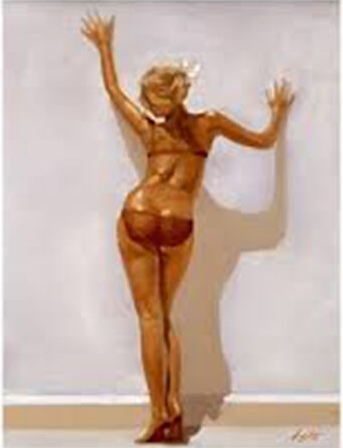 Hot in the City Saffron Edt. Art Print - HalfMoonMusic